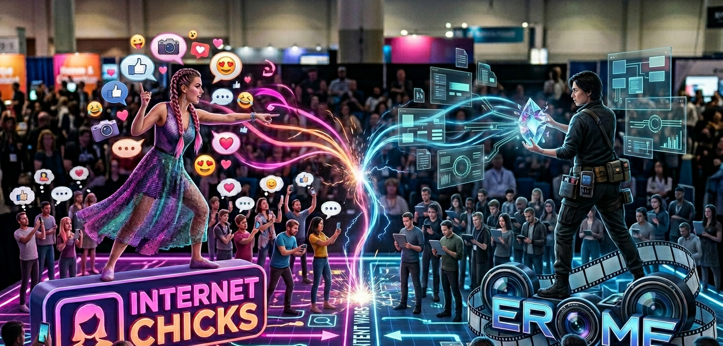 InternetChicks vs Erome