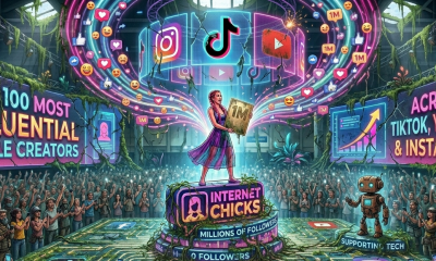 Most Influential Female Creators Across TikTok, YouTube & Instagram
