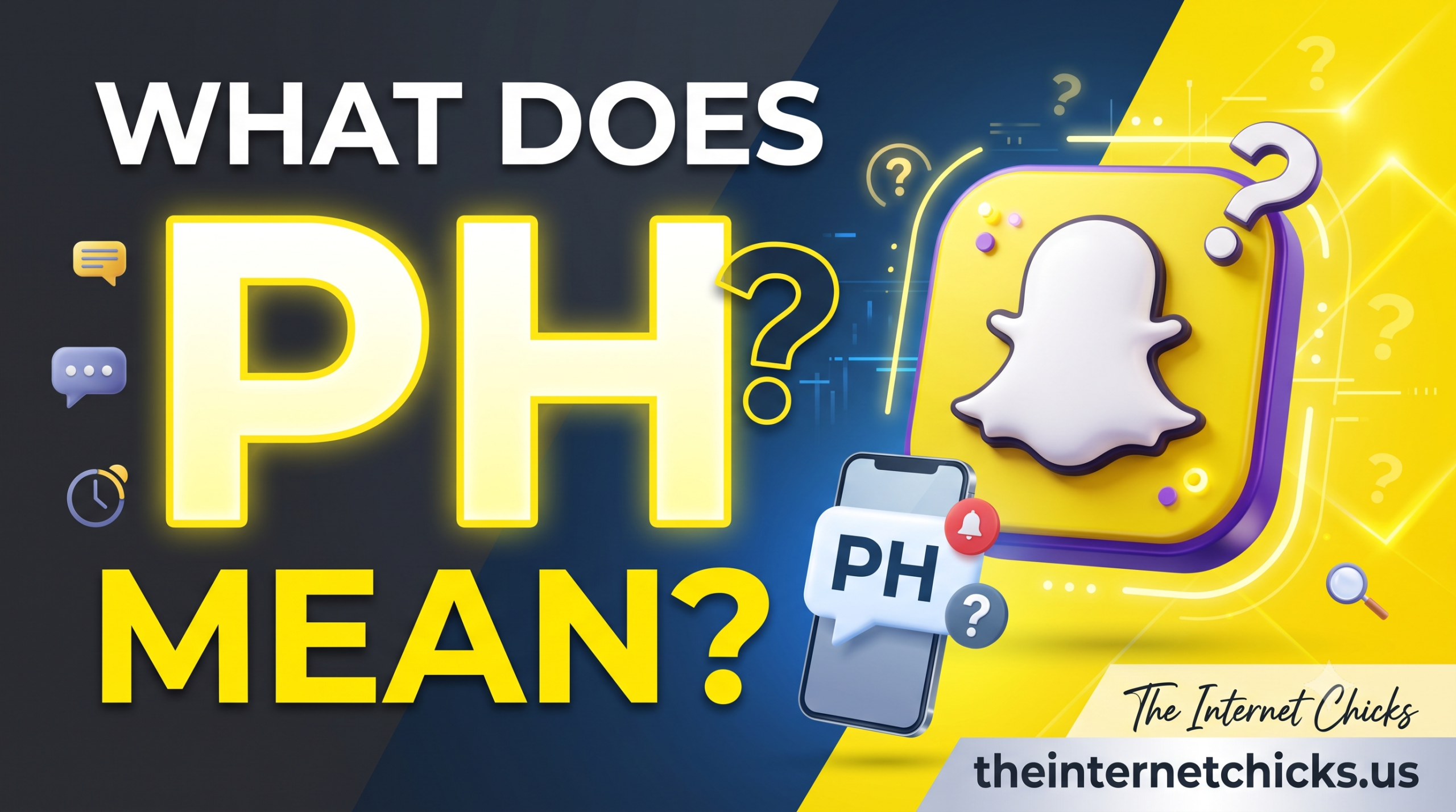 what does ph mean on snapchat